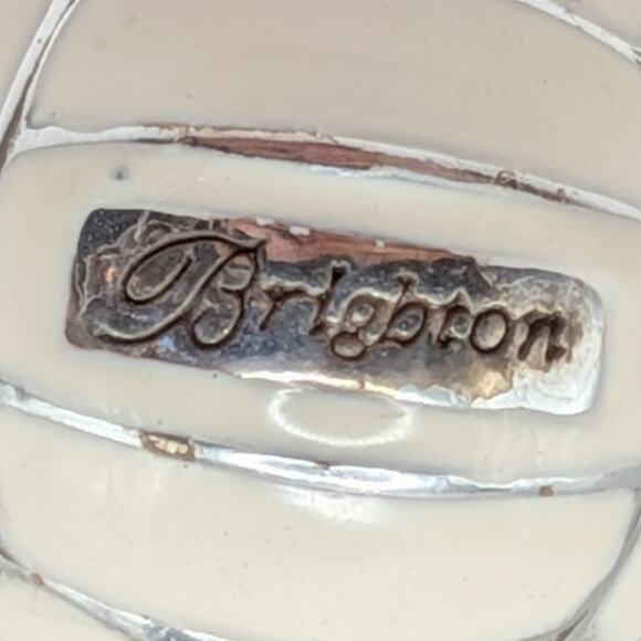 Brighton Love Volleyball Enamel Ball with Heart Sports Coach Charm Pendant - Picture 5 of 5